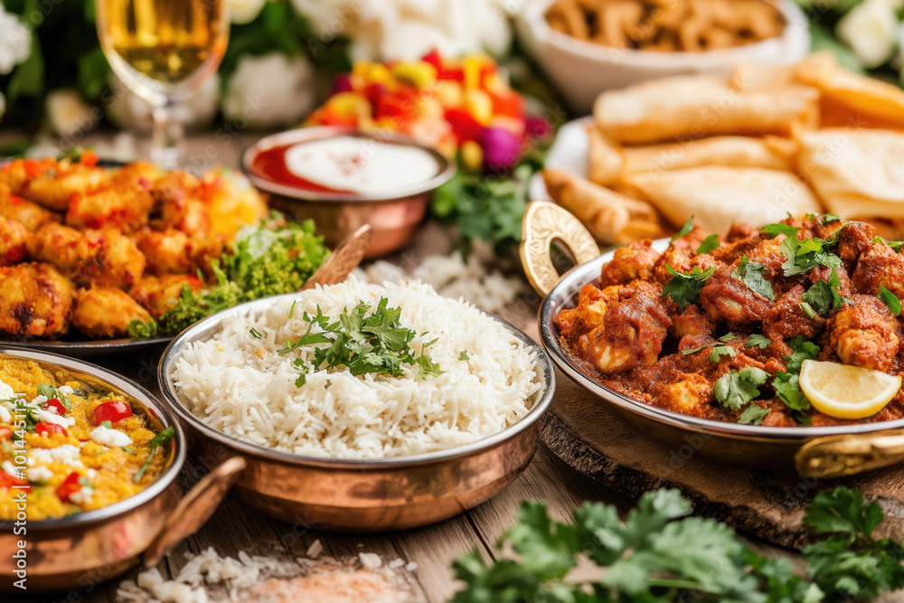 Indian Family Eating Food Indian Family Eating Food