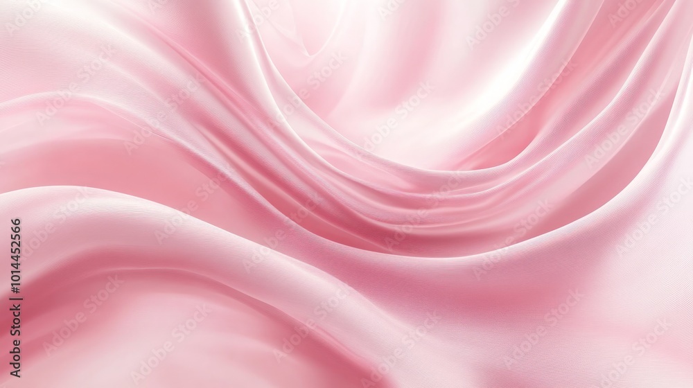 Soft Blush Silk, delicate folds of shimmering pink fabric flow gracefully, evoking a sense of elegance and tranquility, perfect for luxurious designs and serene atmospheres Soft Blush Silk, delicate folds of shimmering pink fabric flow gracefully, evoking a sense of elegance and tranquility, perfect for luxurious designs and serene atmospheres