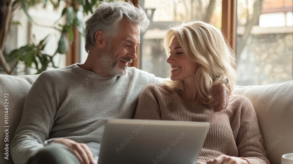 The Couple in Cozy Conversation The Couple in Cozy Conversation