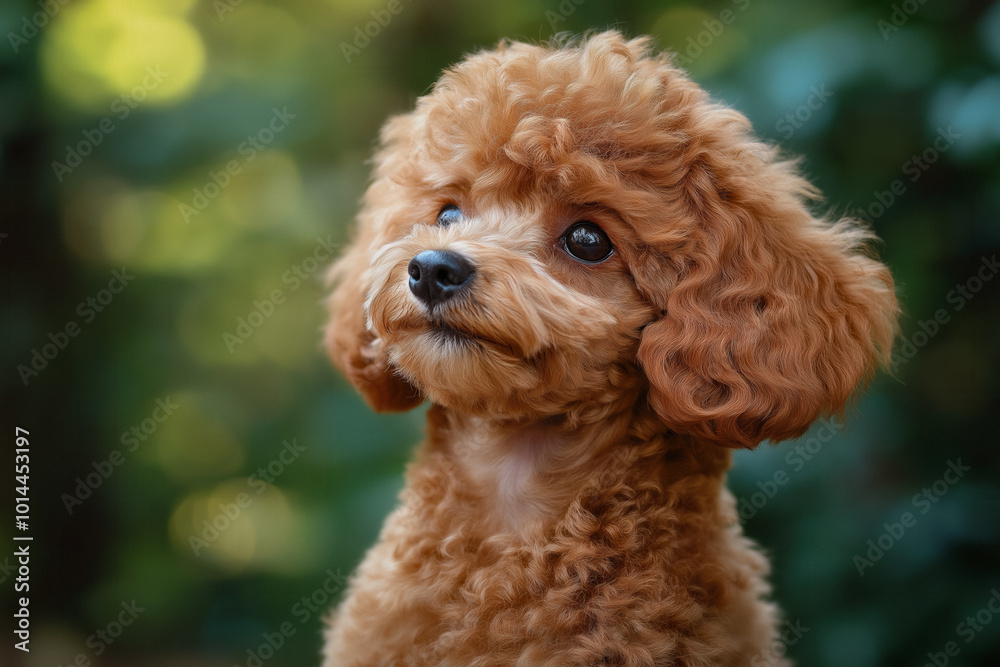 Poodle puppy Poodle puppy
