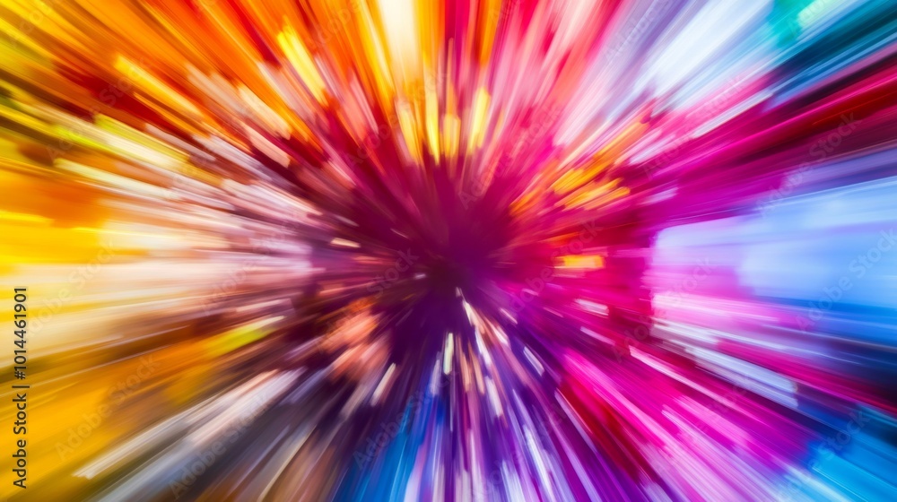 Abstract Colorful Radial Lines Blur Background Energy Motion Speed Light Design Abstract Colorful Radial Lines Blur Background Energy Motion Speed Light Design