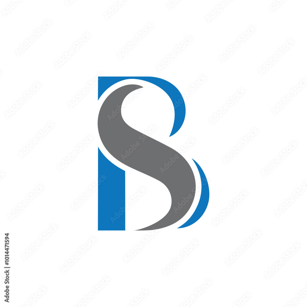 Initial bs letter logo vector design, bs logo design for business and monogram. Initial bs letter logo vector design, bs logo design for business and monogram.
