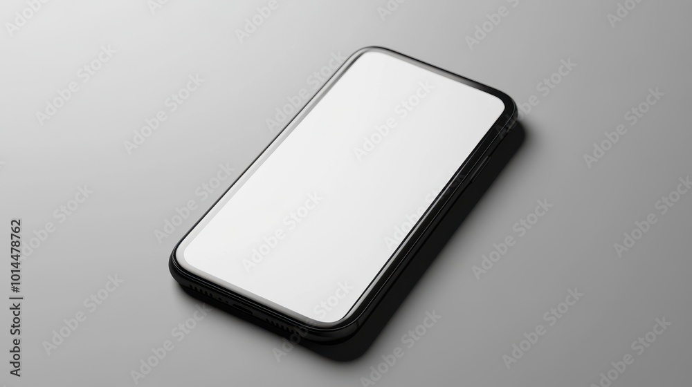 The Smartphone on Clean Surface The Smartphone on Clean Surface