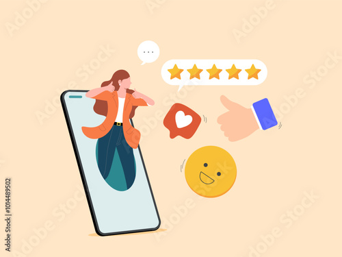 Customer experiences or opinions about products and services