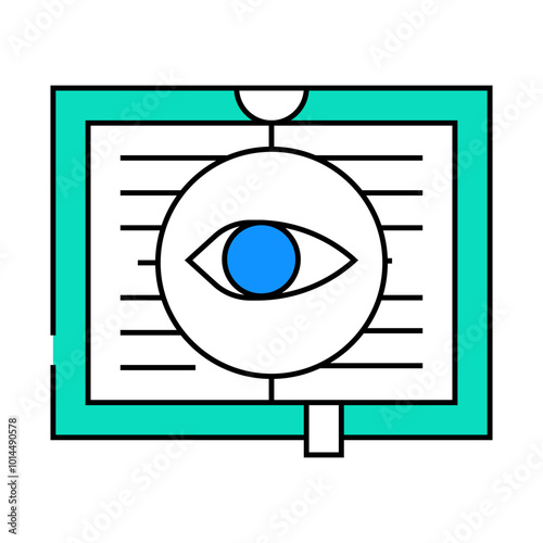 mystery literature line icon vector. mystery literature sign. isolated symbol illustration