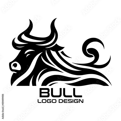 Bull Vector Logo Design