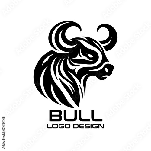 Bull Vector Logo Design