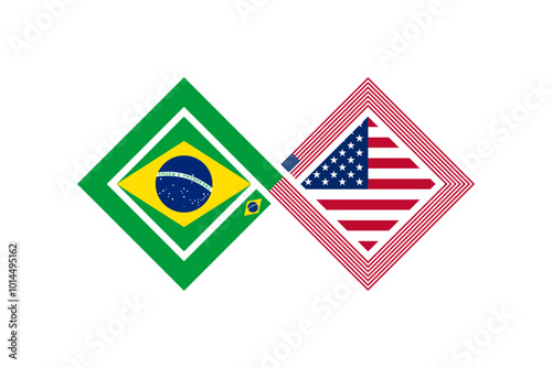 deal concept. brazilian portuguese and american english language translation icon. vector illustration isolated on white background
