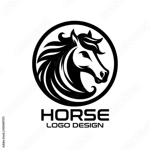 Horse Vector Logo Design