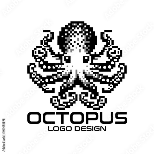 Octopus Vector Logo Design photo