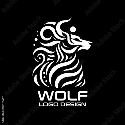 Wolf Vector Logo Design