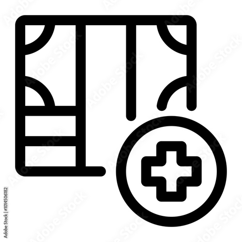 Money insurance health icon