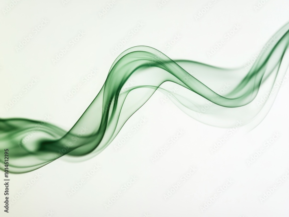 Obraz premium Smoke Wave Close-Up