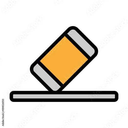 Erase Vector Filled Icon Design