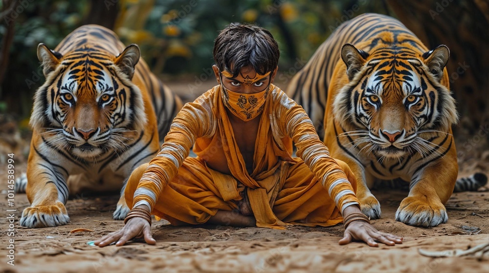 The Story Of The Reincarnation Of The Tiger stock.adobe.com