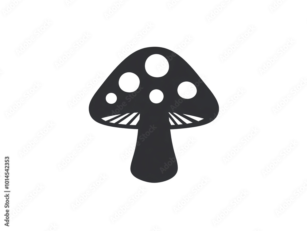 a black and white drawing of a mushroom a black and white drawing of a mushroom