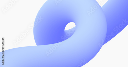 illustration of liquid forming a large circle with purple gradation color