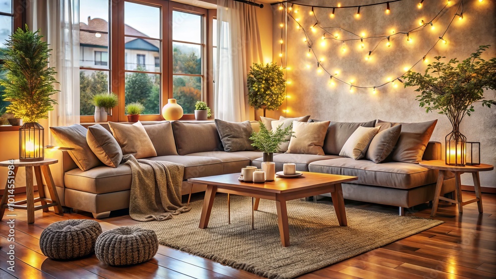 Elevate your home living room with this chic corner sitting set, designed for comfort. Perfect for enjoying quality Elevate your home living room with this chic corner sitting set, designed for comfort. Perfect for enjoying quality