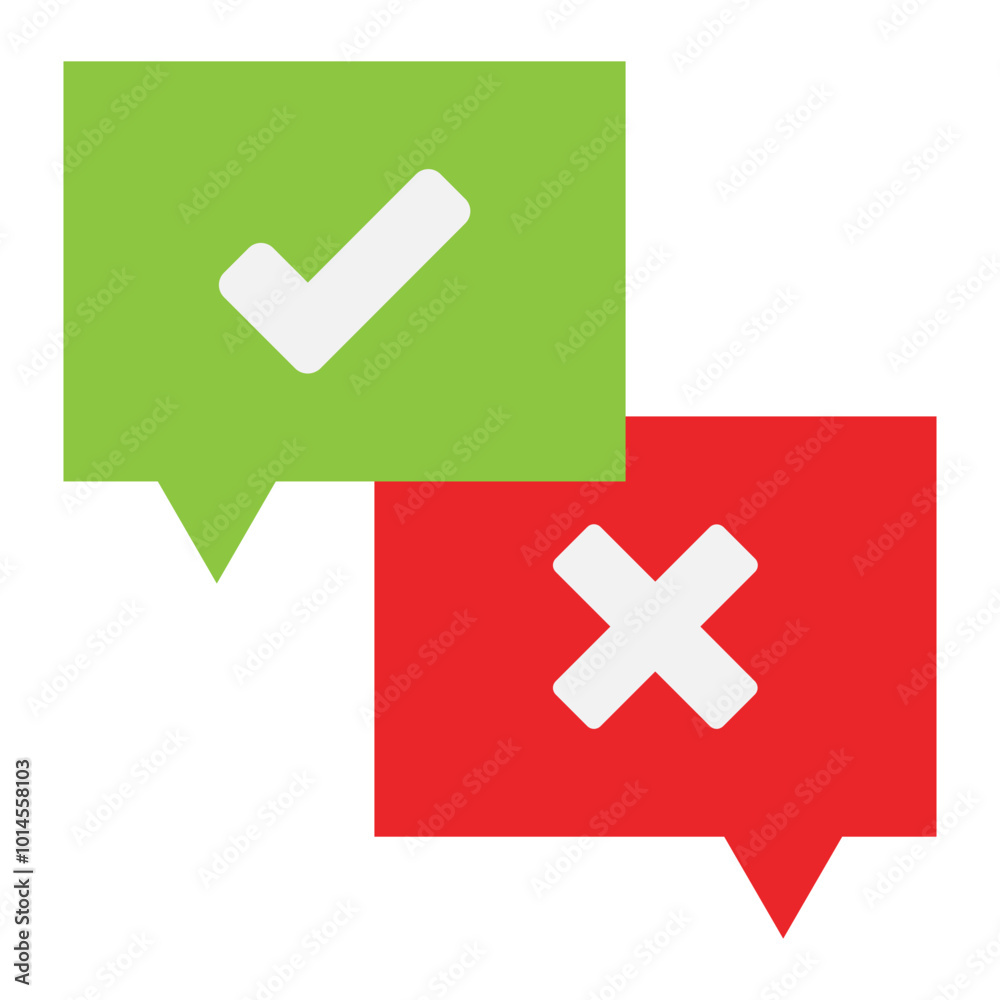 Fototapeta premium Survey Feedback Checklist