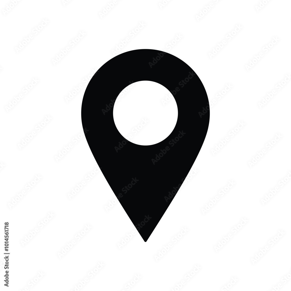 Location or map pin vector icon Location or map pin vector icon