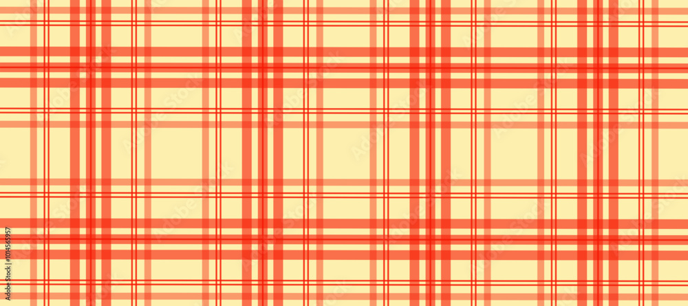 Red and yellow plaid fabric texture background Red and yellow plaid fabric texture background