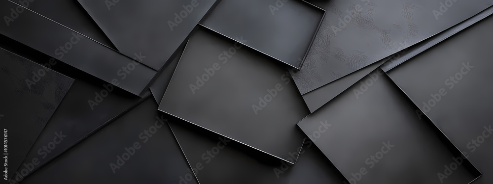 Geometric Elegance in Black Geometric Elegance in Black