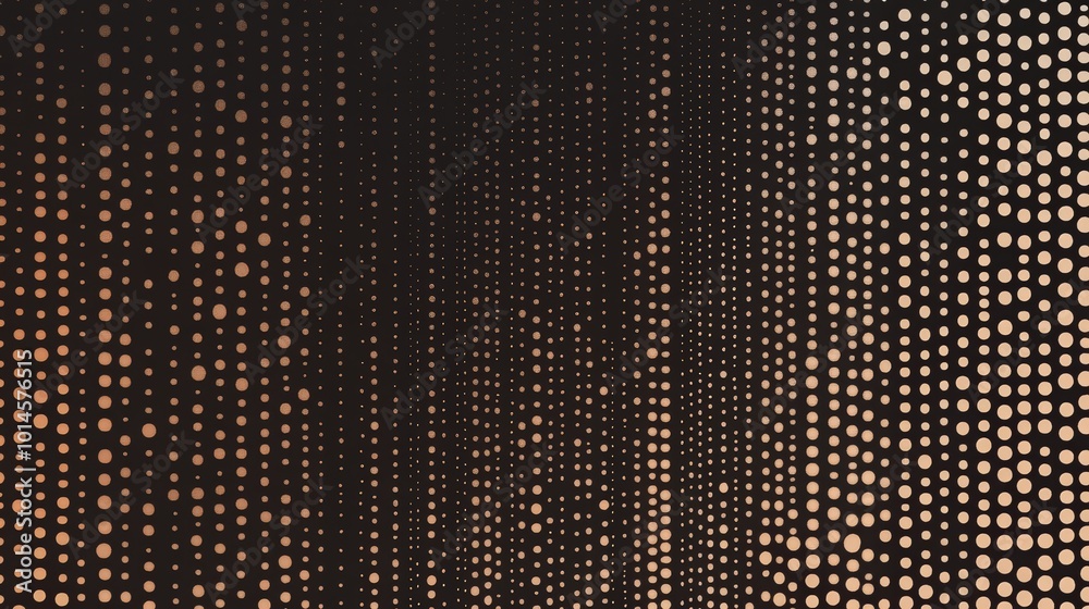 Dark and light random dots brown background in vintage style seamless pattern. Delicate halftone dot grid pattern. Geometric digital texture. Braille learning design Dark and light random dots brown background in vintage style seamless pattern. Delicate halftone dot grid pattern. Geometric digital texture. Braille learning design
