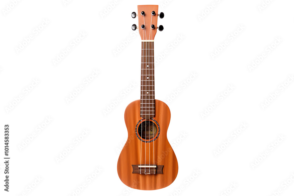 Naklejka premium ukulele isolated on transparent background