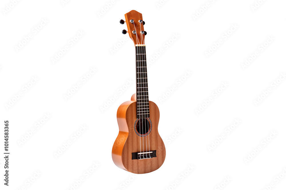 Naklejka premium ukulele isolated on transparent background