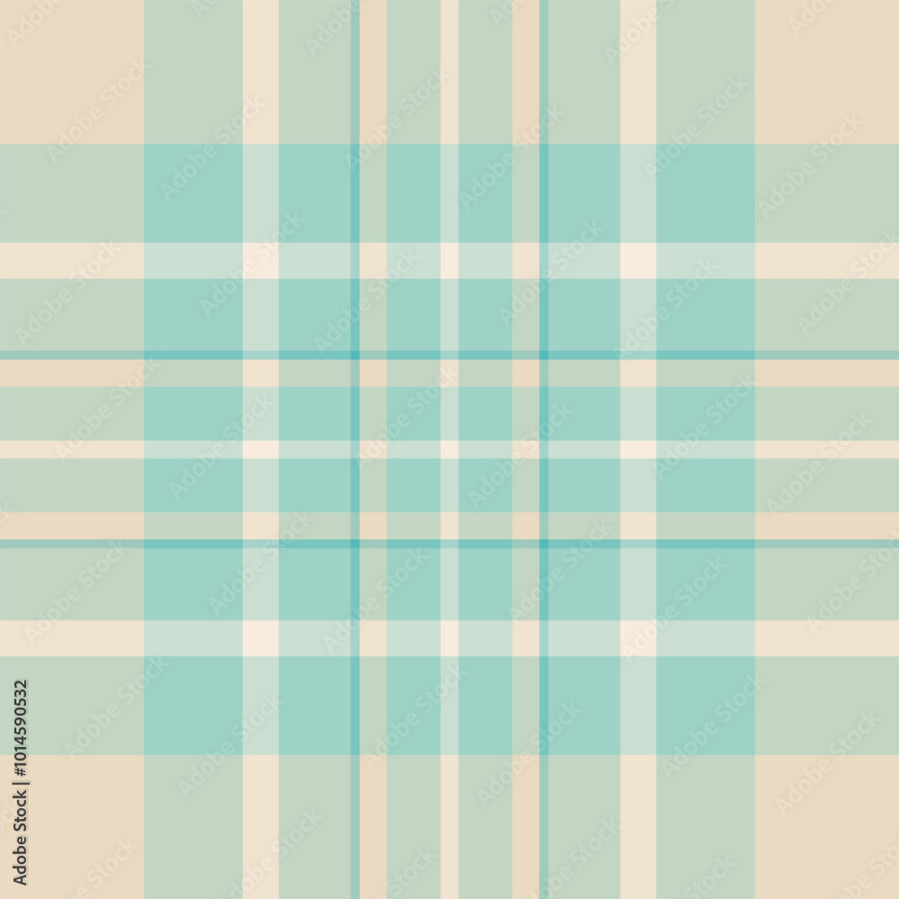 Aged fabric check texture, pixel plaid background tartan. Funky vector pattern seamless textile in light and pale teal colors. Aged fabric check texture, pixel plaid background tartan. Funky vector pattern seamless textile in light and pale teal colors.