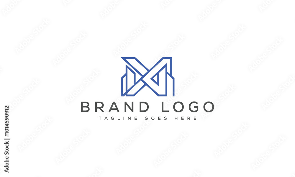letter M logo design vector template design for brand. letter M logo design vector template design for brand.
