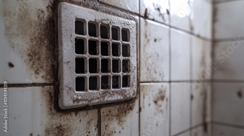 Dirty Vent in Bathroom.