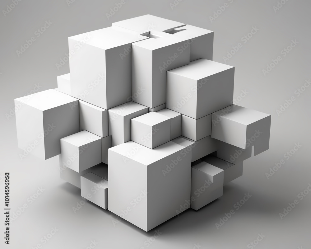 3d render of a cube 3d render of a cube