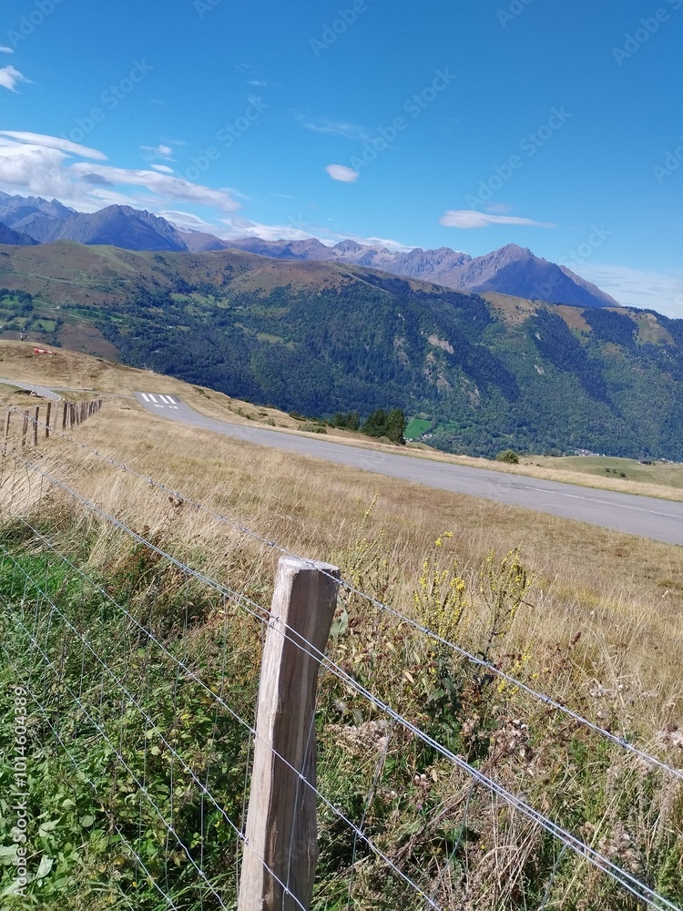 pyrenees nature landscape from the road pyrenees nature landscape from the road