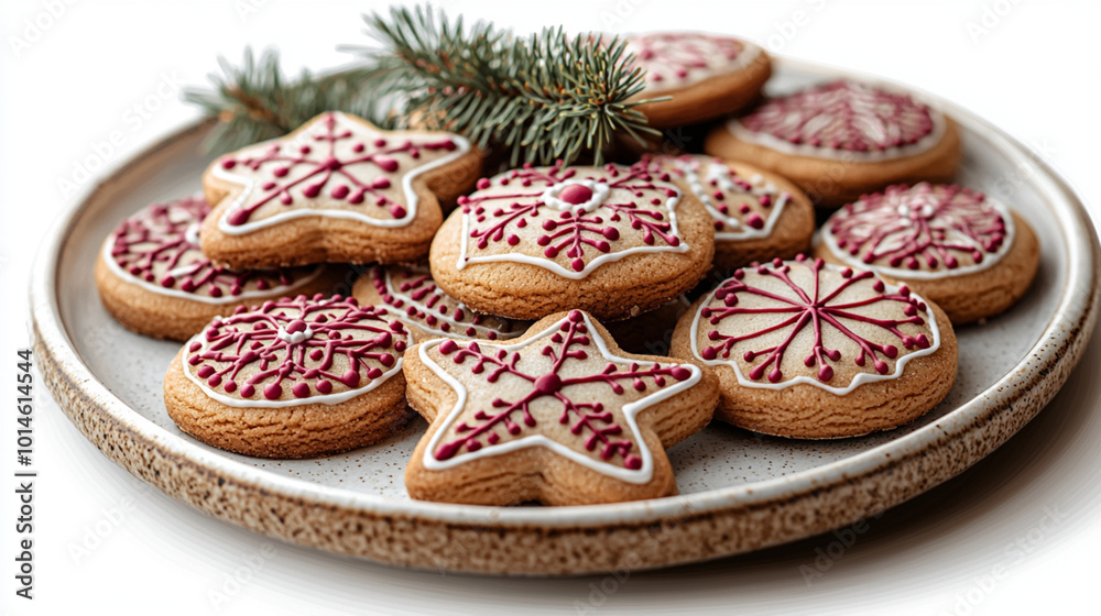 Weihnachtliche Plätzchenkreationen Weihnachtliche Plätzchenkreationen