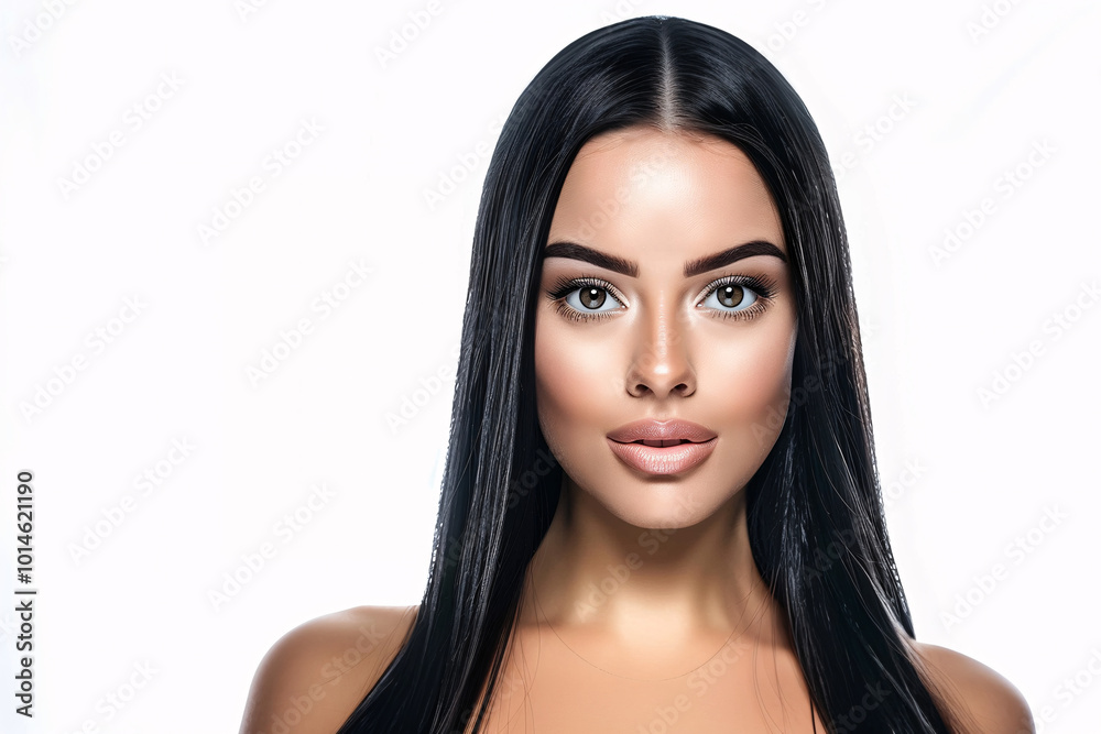 Smooth Glowing Skin Portrait of a Woman. Smooth Glowing Skin Portrait of a Woman.