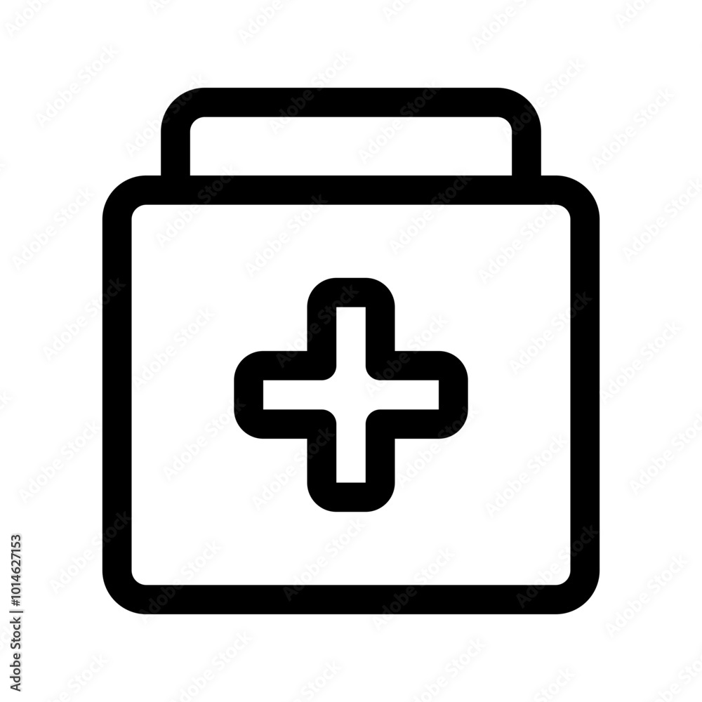 Medical box icon Medical box icon