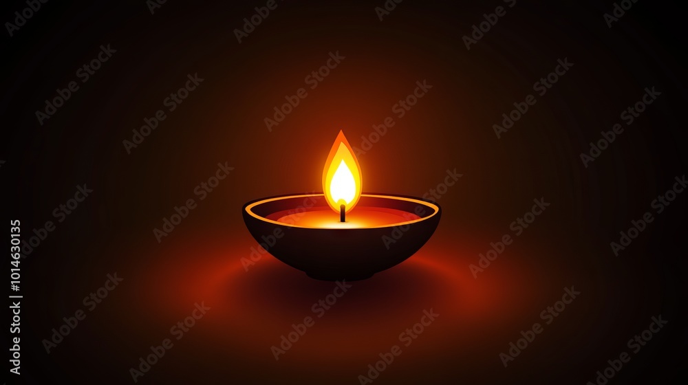 A single candle flame glowing brightly in a dark background, symbolizing peace, tranquility, and simplicity. A single candle flame glowing brightly in a dark background, symbolizing peace, tranquility, and simplicity.