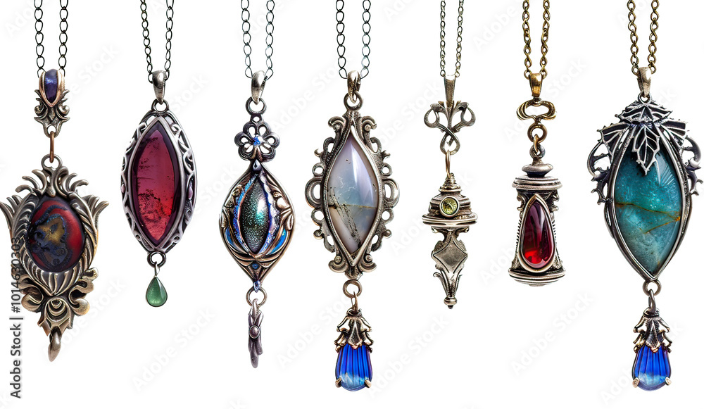 Precious jewel treasure diamond gem ethnic jewellery on Transparent Background AI Generative Precious jewel treasure diamond gem ethnic jewellery on Transparent Background AI Generative