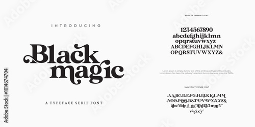 Luxury alphabet letters font. Typography elegant wedding classic lettering serif fonts decorative vintage retro concept. vector illustration