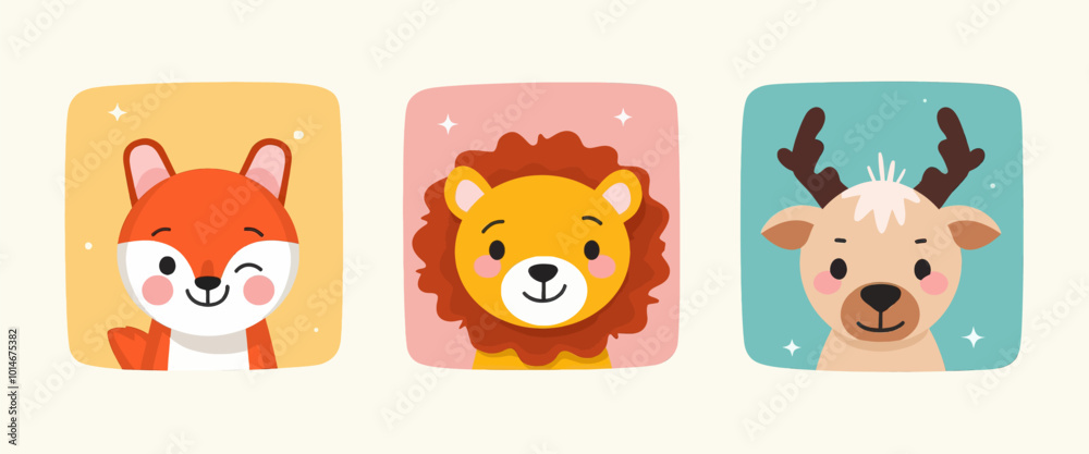 Cute Animals Illustration Set
Cute Animals Illustration Set