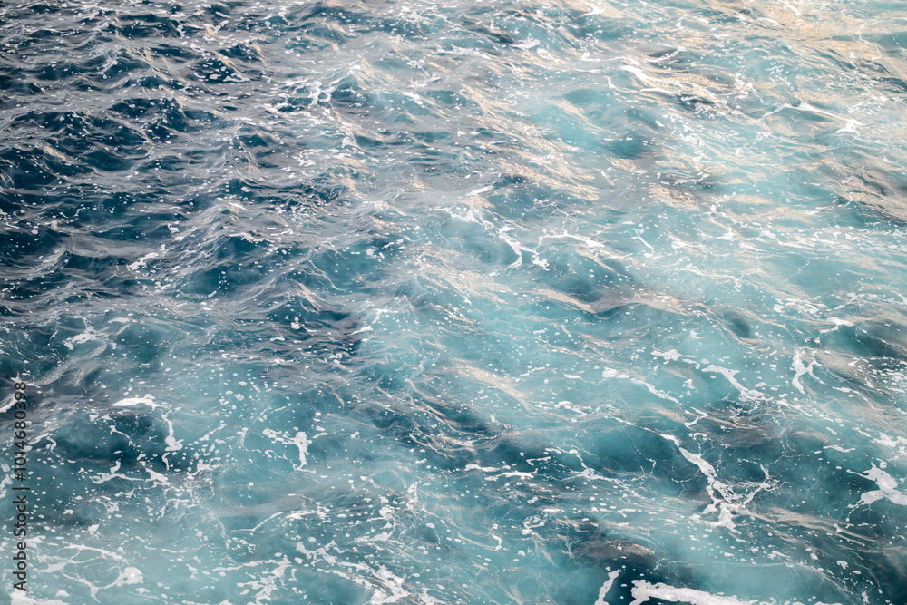 Fototapeta premium abstract sea blue water background