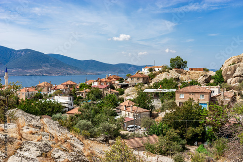 Fototapeta Naklejka Na Ścianę i Meble -  Lake Bafa Scenic View in Turkey