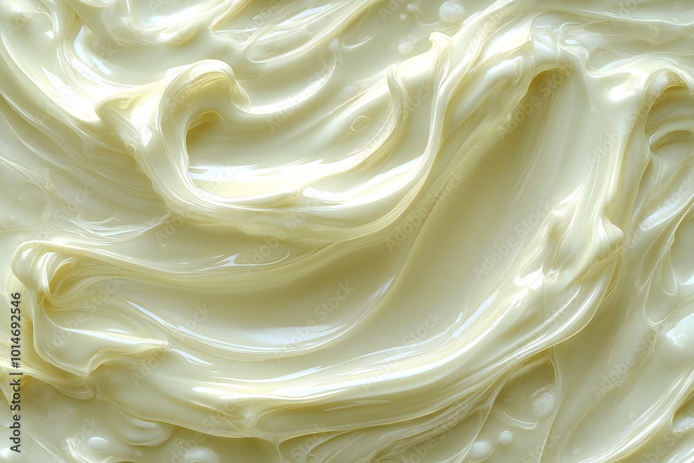 Smooth Creamy Texture with Subtle Green Hues Smooth Creamy Texture with Subtle Green Hues