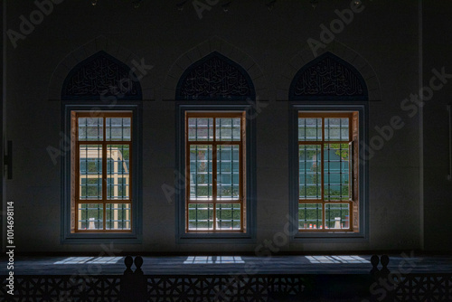 Photography A photo from inside the Grand Çamlıca Mosque in Istanbul