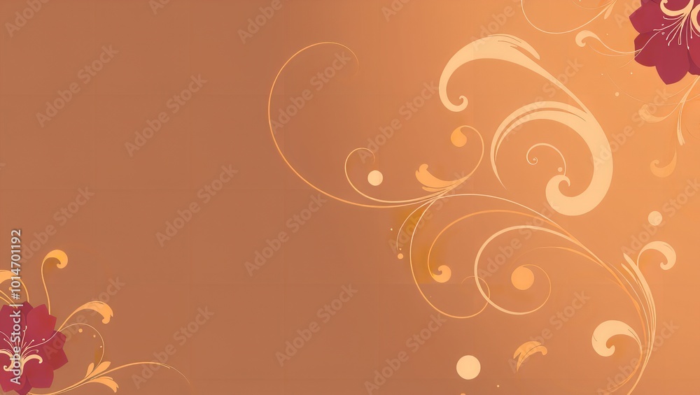 Stunning Abstract Background Featuring Floral Swirls: Perfect for Digital Art Stunning Abstract Background Featuring Floral Swirls: Perfect for Digital Art