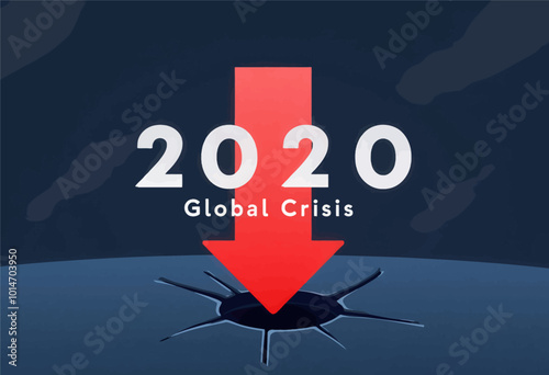 2020 Global Crisis - Red Arrow 
