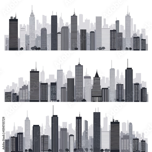 City Skyline Illustration 
