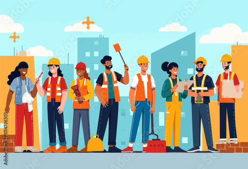 Construction Workers Team 
