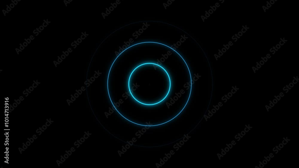 Radio waves animation.